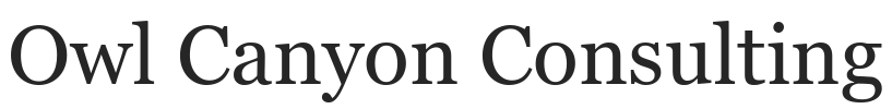 Owl Canyon Consulting